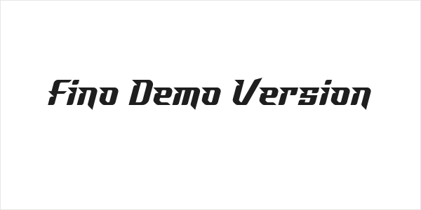 Fino Demo Version Logo