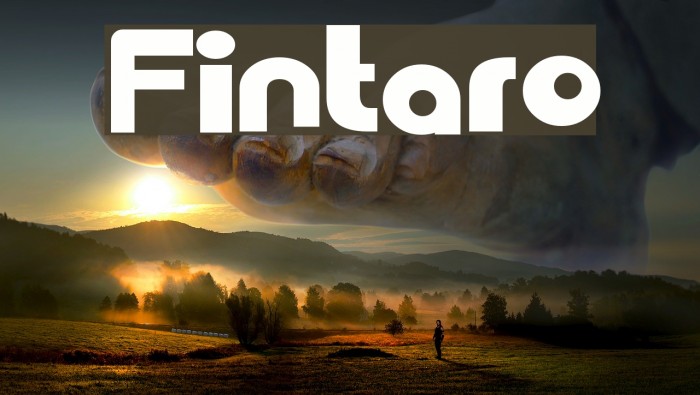 Fintaro Font examples