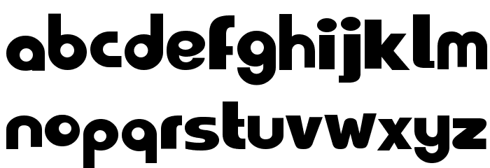 Fintaro Font LOWERCASE