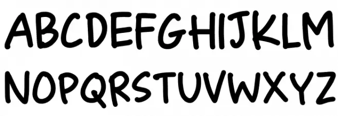 Finurlig DEMO Regular Fonte MAIÚSCULAS
