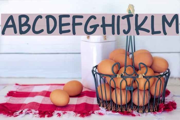 Finurlig DEMO Regular Font examples