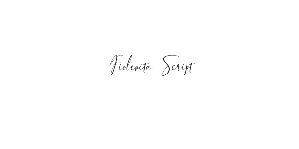 Fiolenita Script Logo