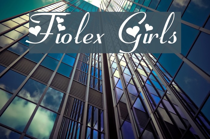 Fiolex Girls font