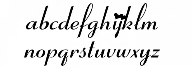Fiolex Girls Font LOWERCASE