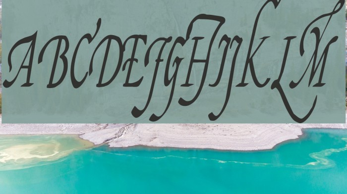 Fiorenza II Font examples