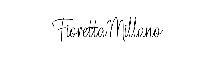 Fioretta Millano  नि: शुल्क फ़ॉन्ट्स डाउनलोड