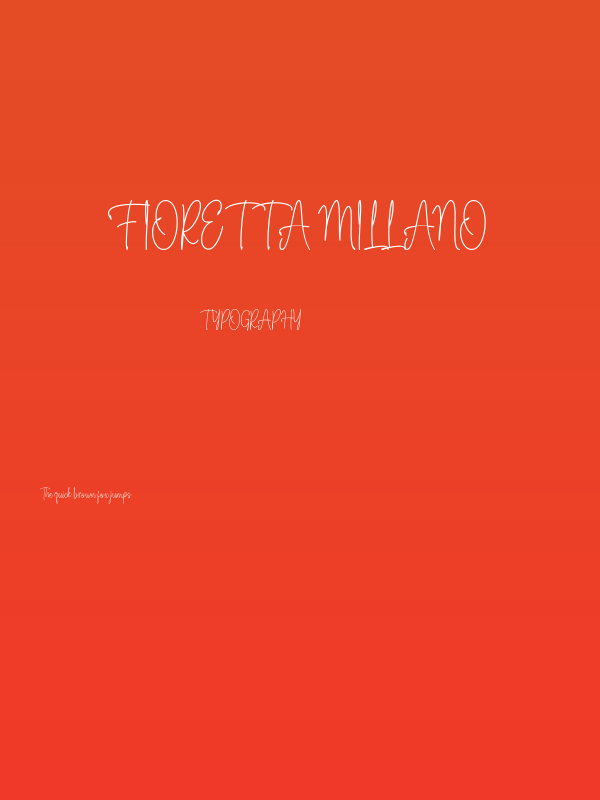Fioretta Millano Poster