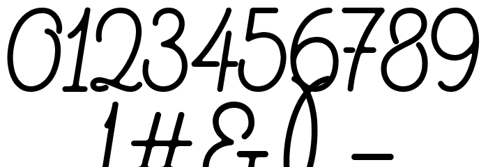 Fioretta Regular Font OTHER CHARS