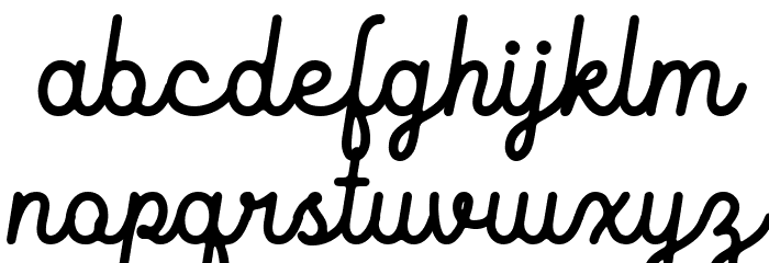 Fioretta Regular Font LOWERCASE