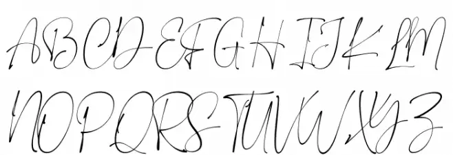 Fiosthic Personal Use Schriftart Groß