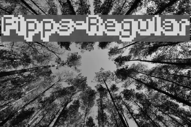 Fipps-Regular Font examples