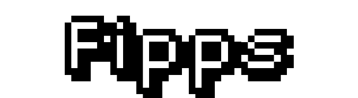 Fipps  Скачать бесплатные шрифты