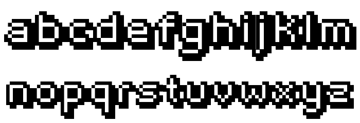 Fipps Font LOWERCASE