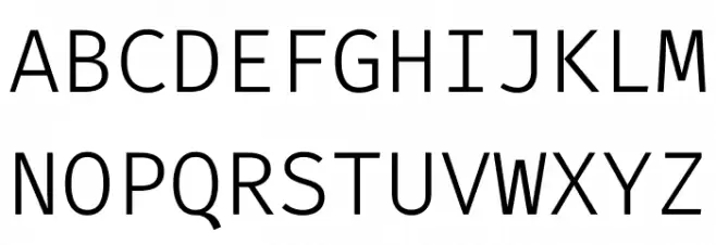 Fira Code Light Шрифта ВЕРХНИЙ
