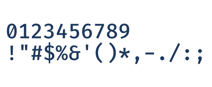 Fira Code Medium2 Other Characters