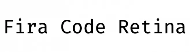 Fira Code Retina  Descarca Fonturi Gratis