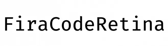 Fira Code Retina  تنزيل الخطوط