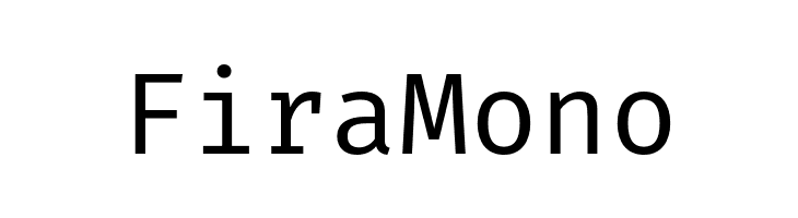 Fira Mono  Free Fonts Download