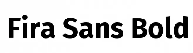 Fira Sans Bold  Fuentes Gratis Descargar