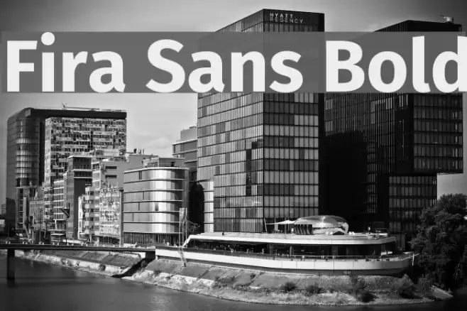 Fira Sans Bold Font examples