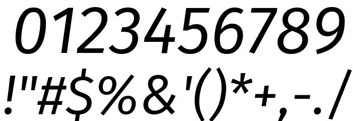 Fira Sans Book Italic Fonte OUTROS PERSONAGENS