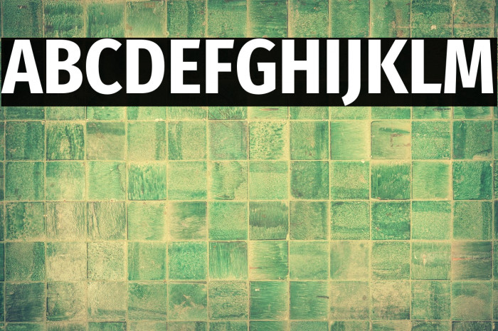 Fira Sans Condensed Bold Example 3