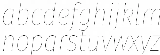 Fira Sans Condensed Eight Italic फ़ॉन्ट लोअरकेस