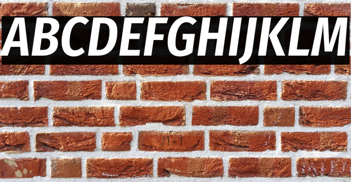 Fira Sans Condensed SemiBold Italic Example 3