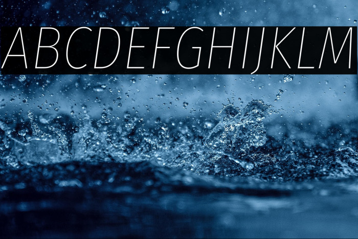 Fira Sans Condensed Thin Italic Example 2