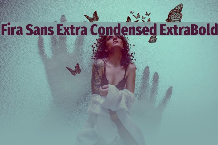 Fira Sans Extra Condensed ExtraBold Font examples