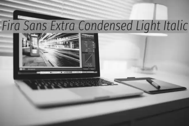 Fira Sans Extra Condensed Light Italic  examples