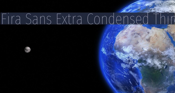 Fira Sans Extra Condensed Thin Example 3