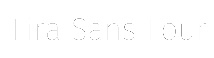 Fira Sans Four  नि: शुल्क फ़ॉन्ट्स डाउनलोड
