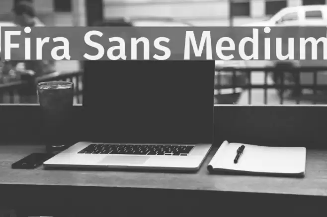 Fira Sans Medium फ़ॉन्ट examples