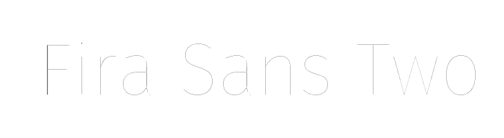 Fira Sans Two  Скачать бесплатные шрифты