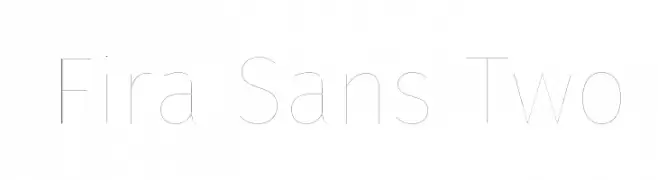 Fira Sans Two  Fuentes Gratis Descargar