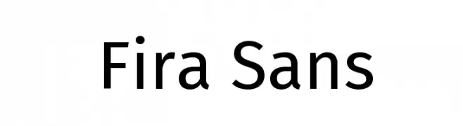 Fira Sans  لخطوط تنزيل