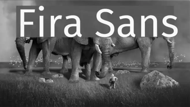 Fira Sans Font examples