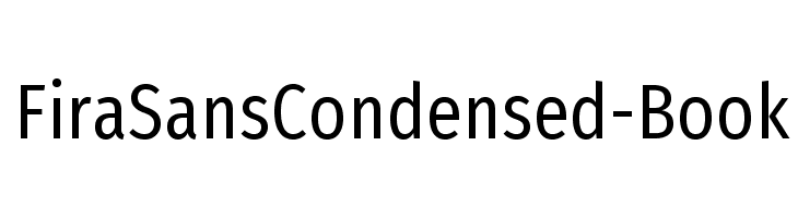FiraSansCondensed-Book  नि: शुल्क फ़ॉन्ट्स डाउनलोड