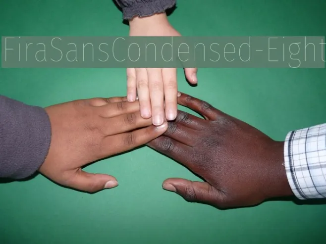 FiraSansCondensed-Eight Example 1