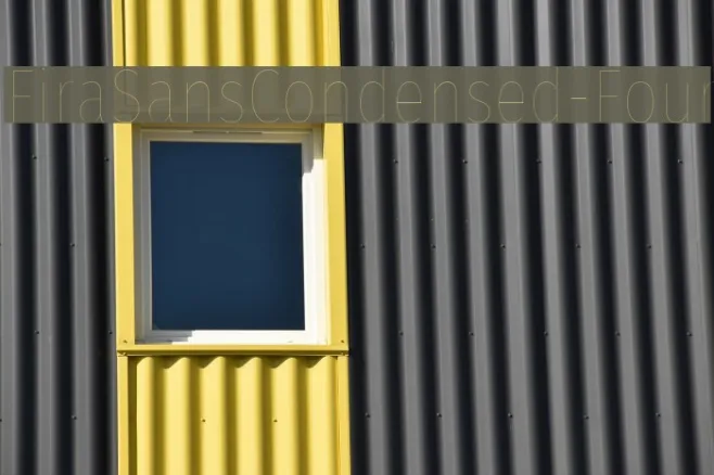 FiraSansCondensed-Four Example 2