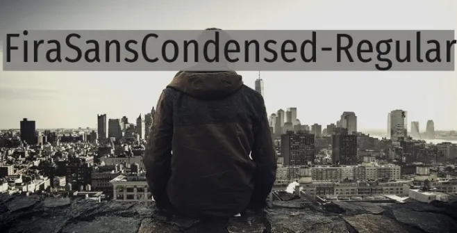 FiraSansCondensed-Regular Example 2