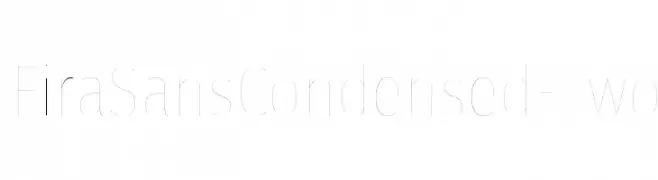 FiraSansCondensed-Two  免费字体下载