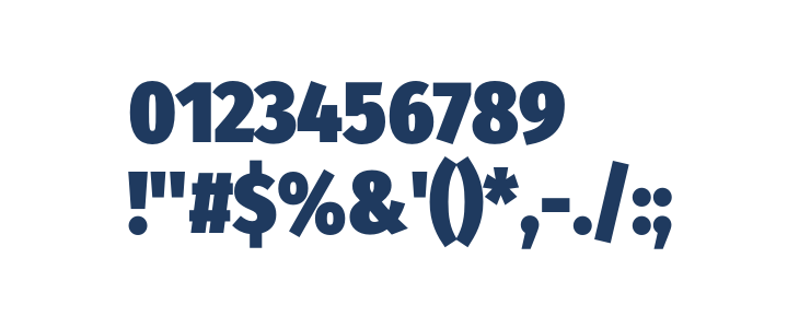 FiraSansCondensed-Ultra Other Characters