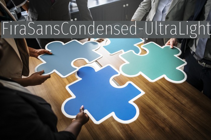 FiraSansCondensed-UltraLight Font examples