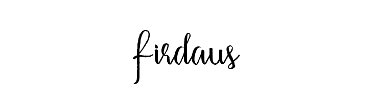 Firdaus  Descarca Fonturi Gratis