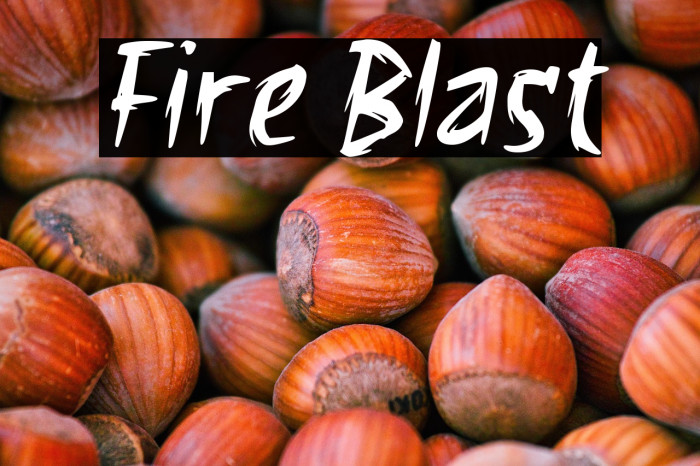 Fire Blast Example 1