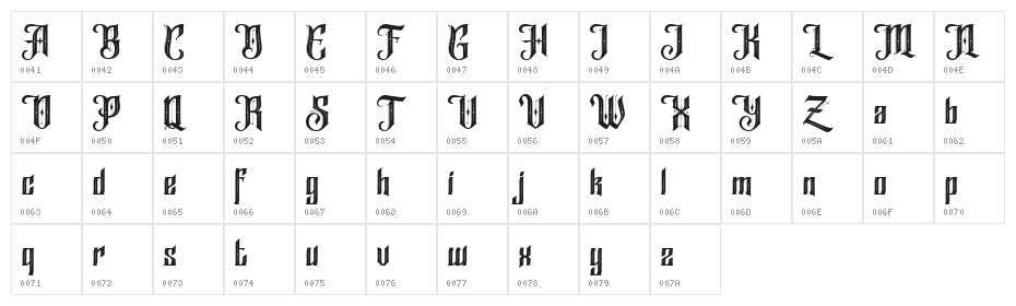 Fire Flight FREE Character Map