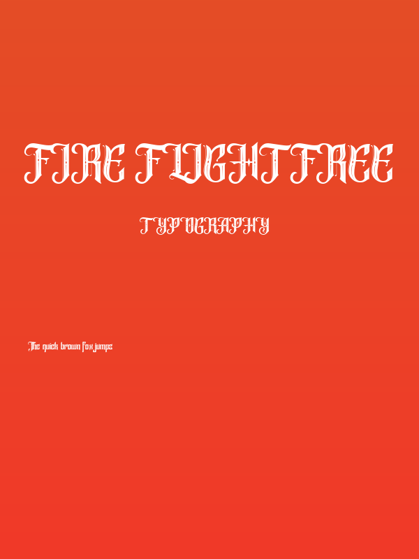 Fire Flight FREE Poster