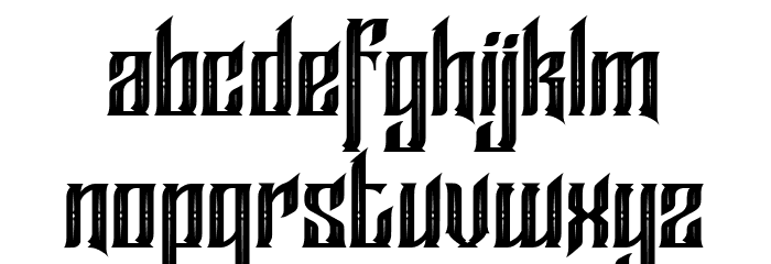 Fire Flight FREE Font LOWERCASE